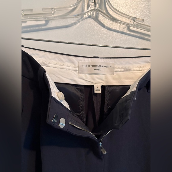 Aritzia Effortless Pant - Dark Night Navy - Worn Twice - Picture 5 of 9